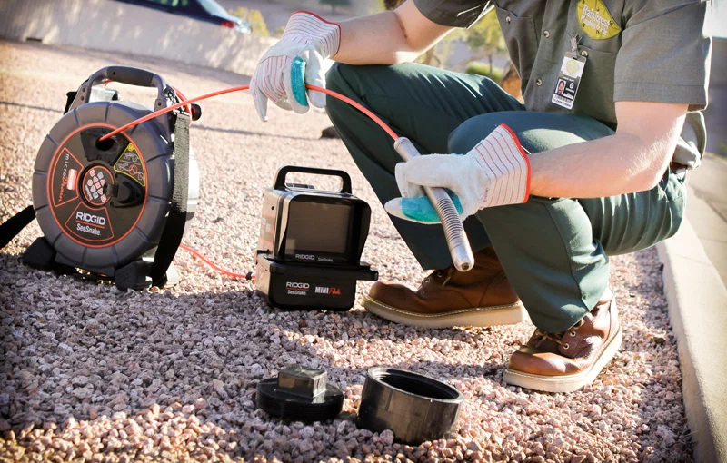 Video Camera Pipe Inspection Houston TX