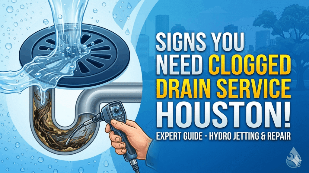 Signs You Need Clogged Drain Service Houston