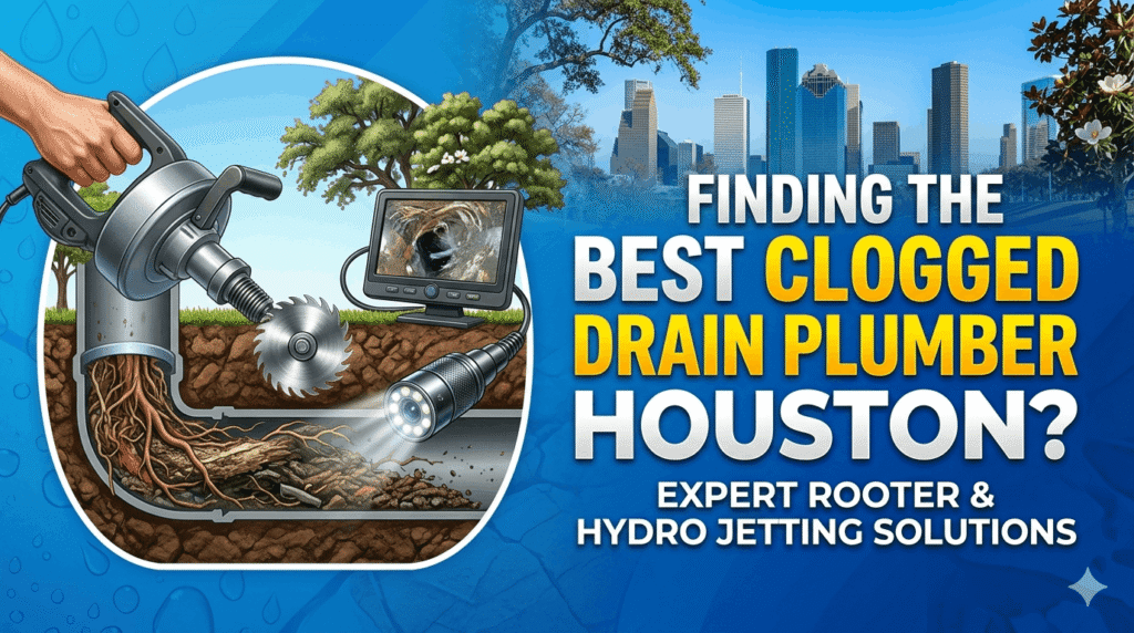 Best Clogged Drain Plumber Houston TX | Expert Rooter Service
